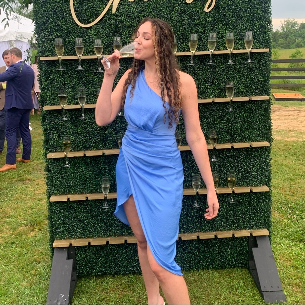 S | DO+BE Blue Dress